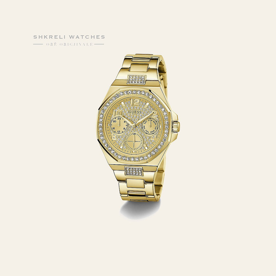 Guess Gold Tone Multi-function