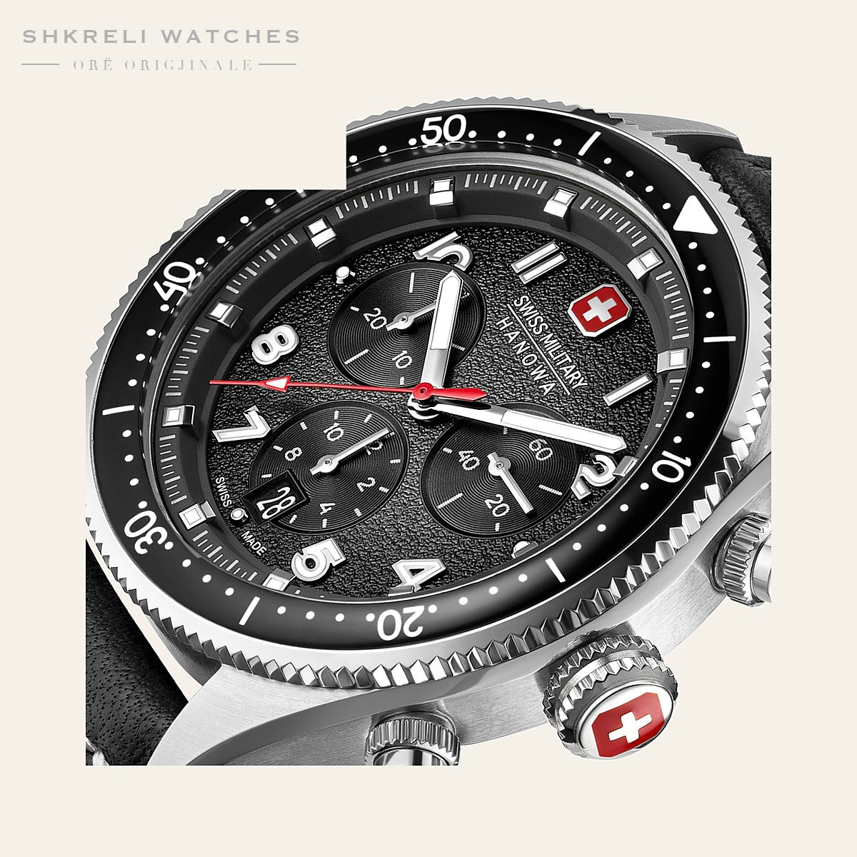 Swiss Military Hanowa Greyhound Chrono — pamja 4 | Shkreli Watches