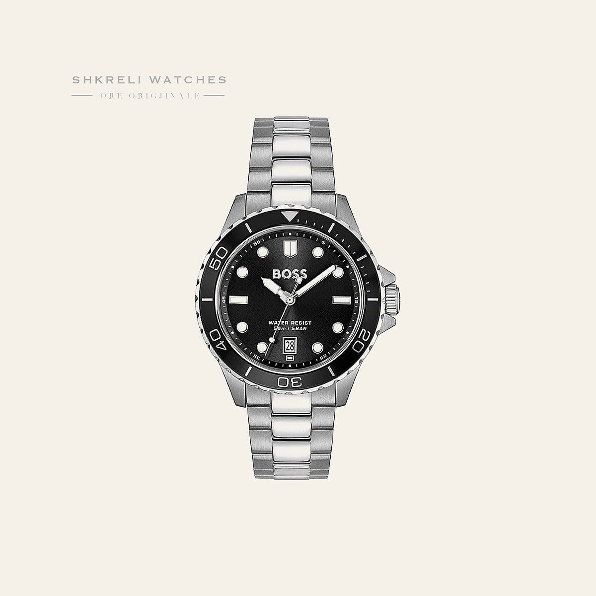 Boss Klasike për Meshkuj — Kafe e errët — Boss | Shkreli Watches