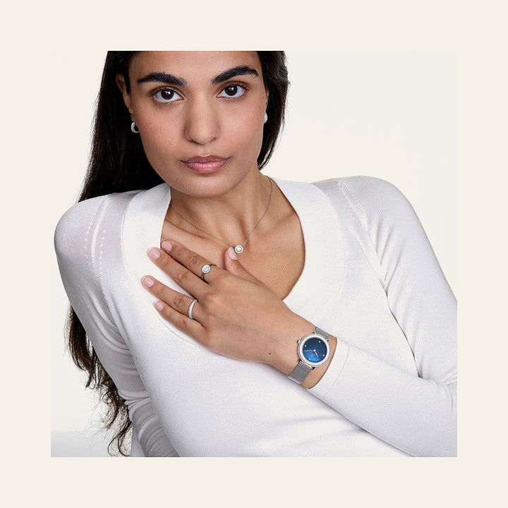 Daniel Wellington Crystalline Bezel Sterling Blue