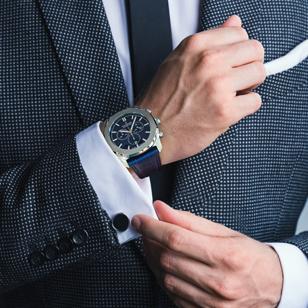 Candino Chronos GUILLOCHÉ — pamja 4 | Shkreli Watches