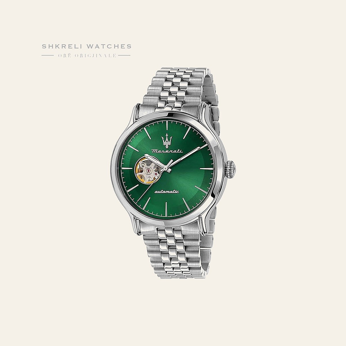 Maserati Klasike — Jeshile — Maserati | Shkreli Watches