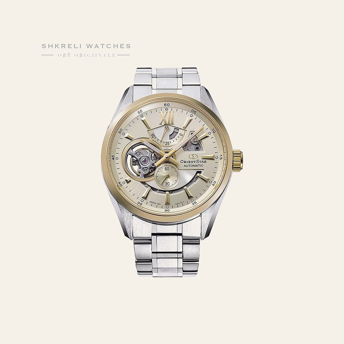 Orient Star Klasike për Meshkuj — Bezhë — Orient Star | Shkreli Watches