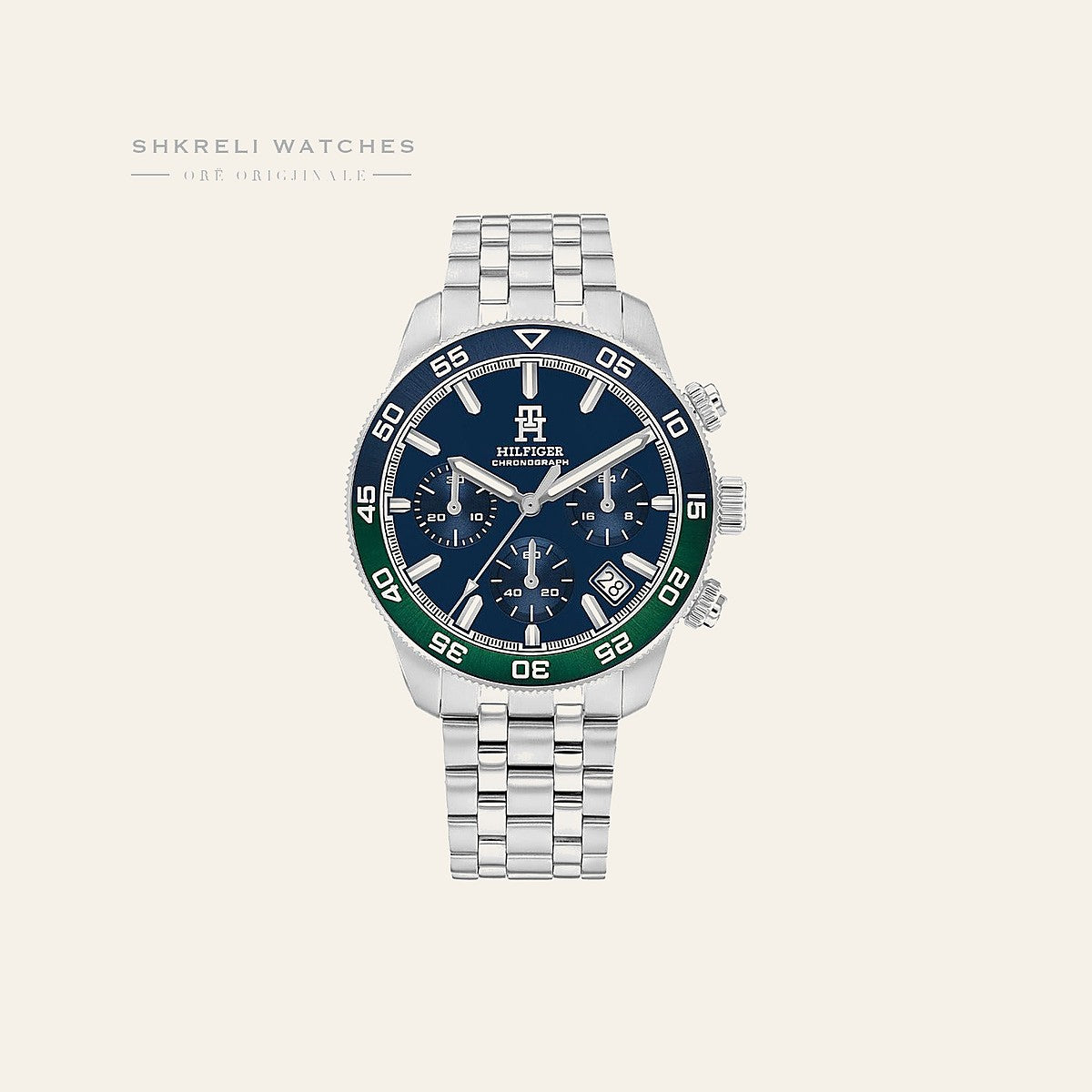 Tommy Hilfiger Klasike për Meshkuj — Jeshile — Tommy Hilfiger | Shkreli Watches