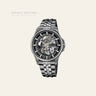Candino Swiss Black Automatic Stainless Steel