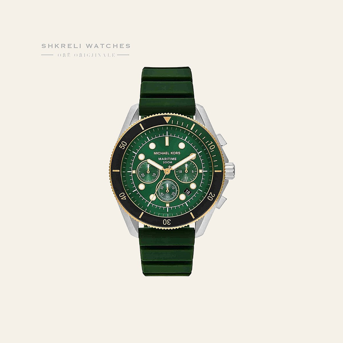 Michael Kors Klasike për Meshkuj — Jeshile e errët — Michael Kors | Shkreli Watches