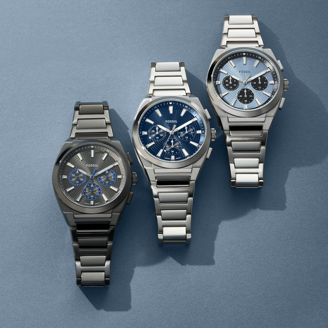 Fossil Everett Chronograph — pamja 5 | Shkreli Watches