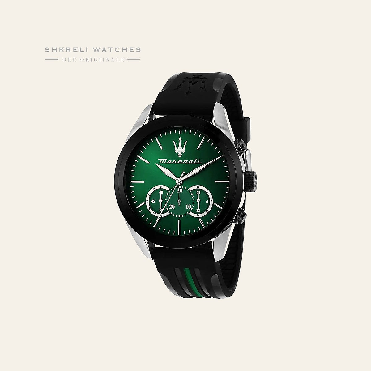 Maserati Klasike për Meshkuj — E zezë — Maserati | Shkreli Watches
