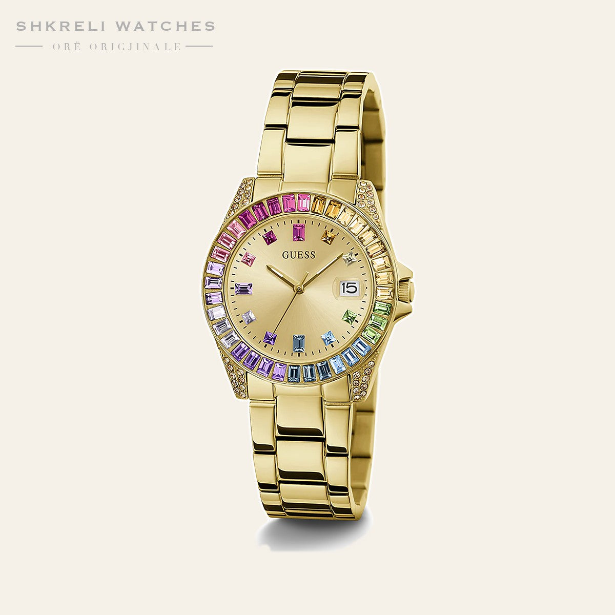 Guess Klasike — Bezhë — Guess | Shkreli Watches