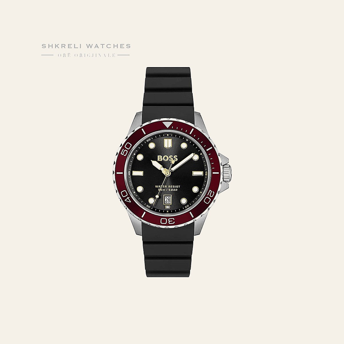 Boss Klasike për Meshkuj — Kafe e errët — Boss | Shkreli Watches