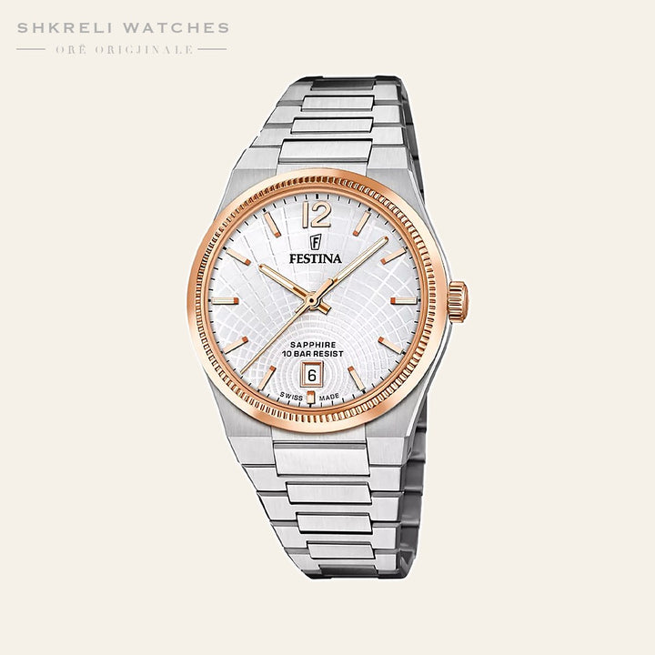 Festina Swiss Made Rivé Quartz (35mm) Mother of Pearl Dial