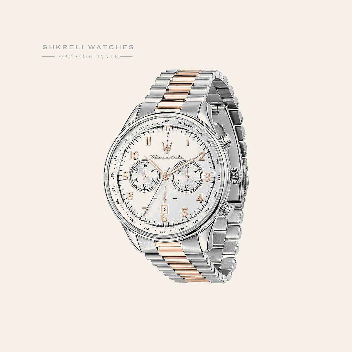 Maserati Klasike — Argjendi — Maserati | Shkreli Watches