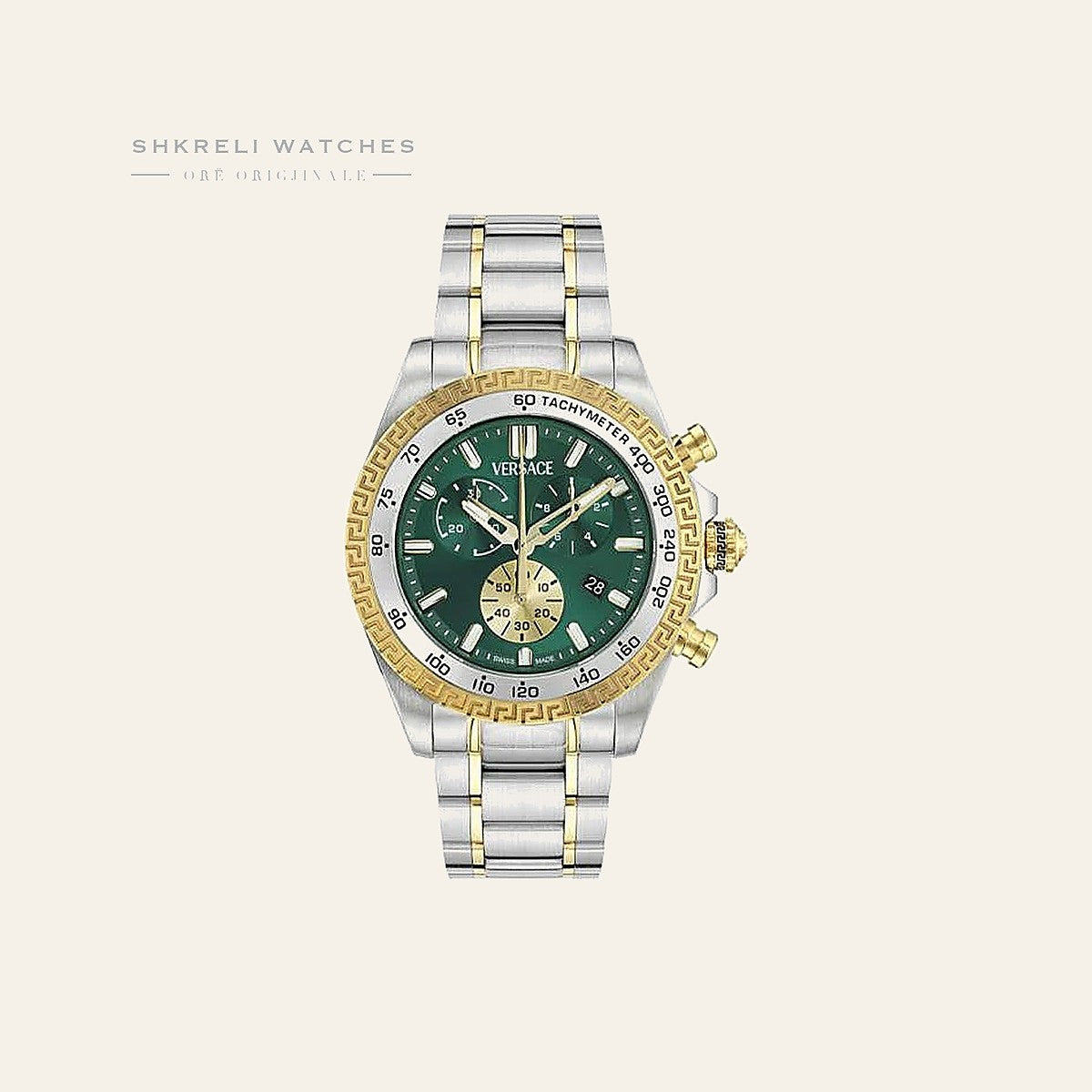 Versace Klasike për Meshkuj — Gri — Versace | Shkreli Watches