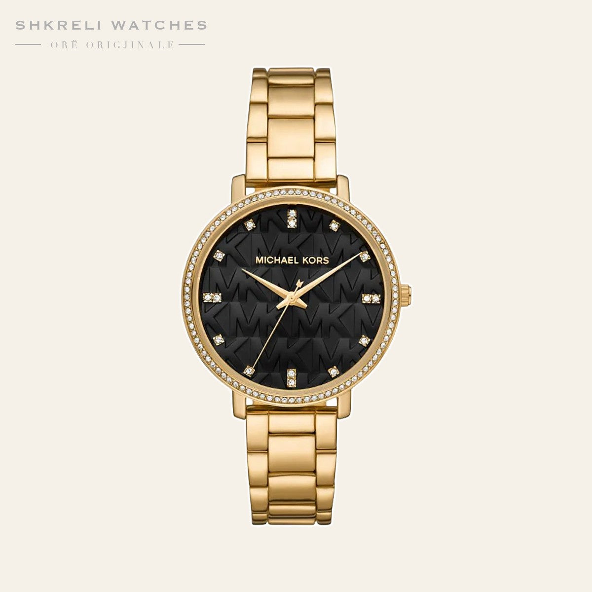 Michael Kors Klasike për Femra — Kafe e errët — pamja 4 | Shkreli Watches