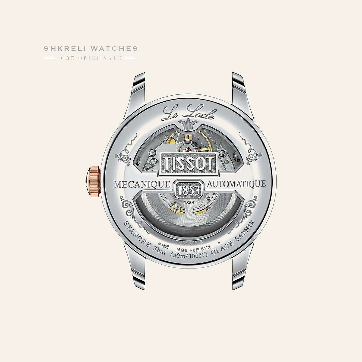 Tissot Le Locle Powermatic 80 — pamja 2 | Shkreli Watches