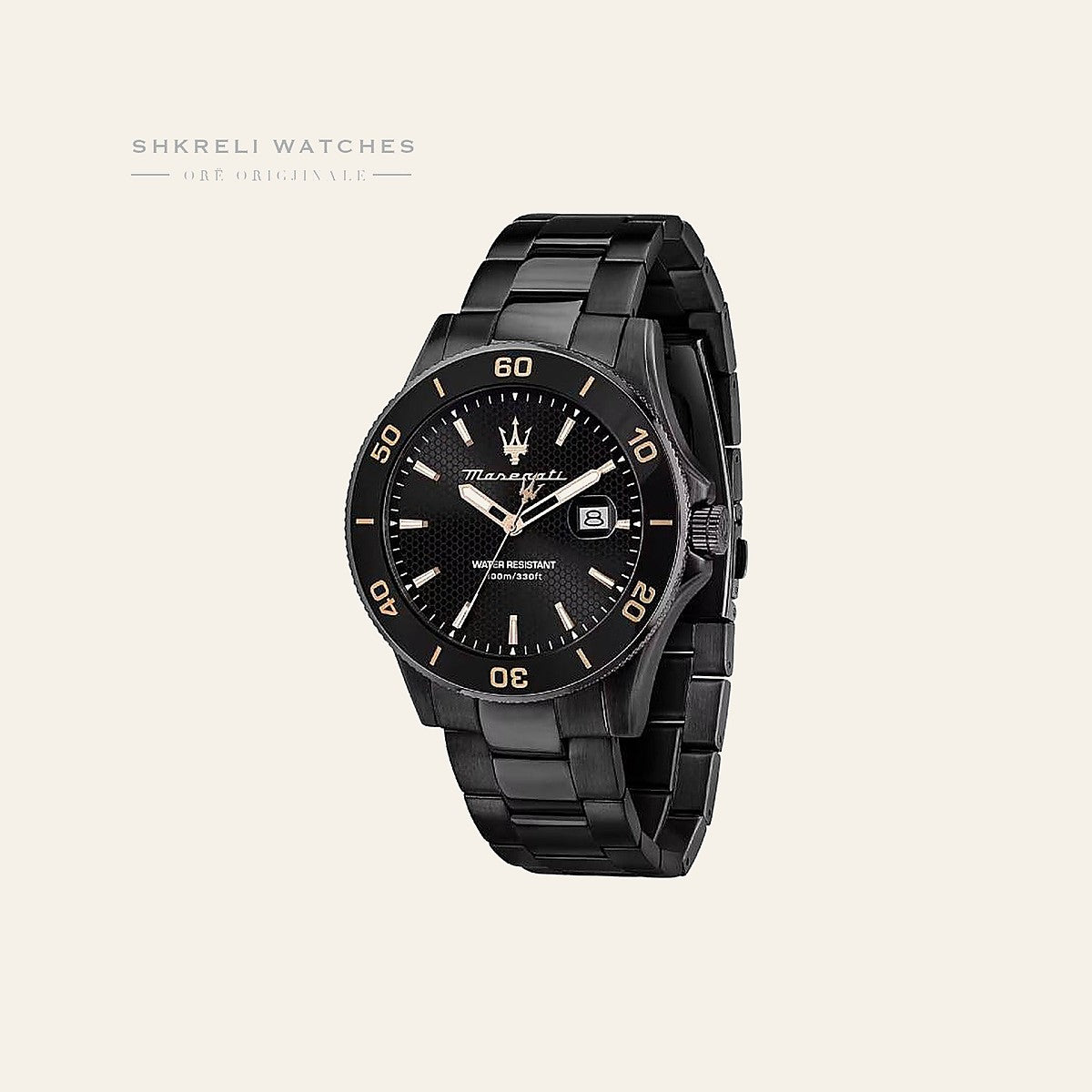 Maserati Klasike — E zezë — Maserati | Shkreli Watches