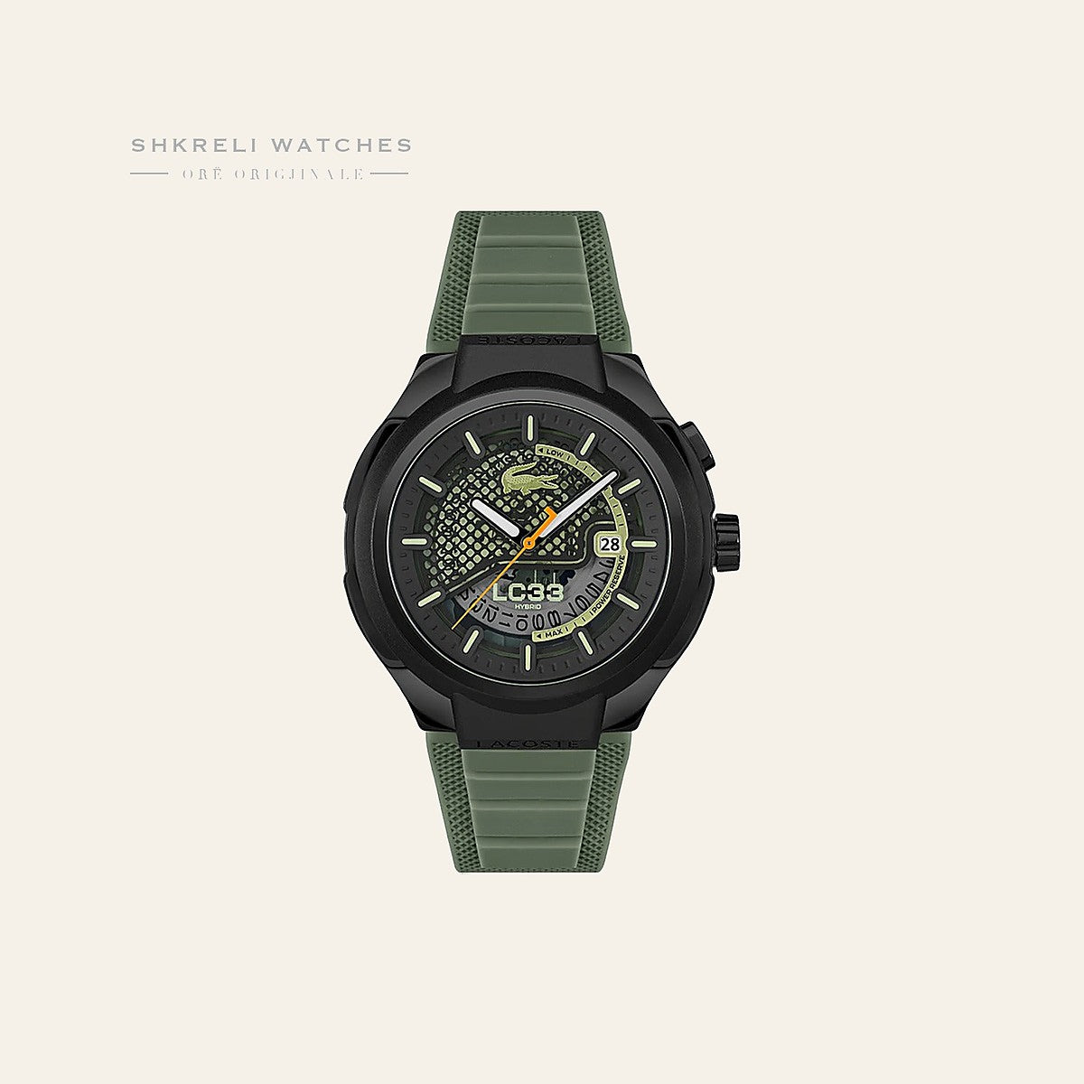 Lacoste Klasike për Meshkuj — Kafe e errët — Lacoste | Shkreli Watches
