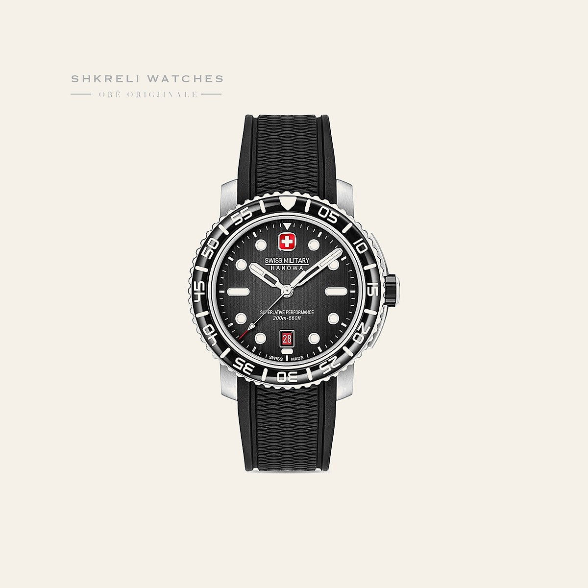 Swiss Military Hanowa Klasike — Kafe — Swiss Military Hanowa | Shkreli Watches