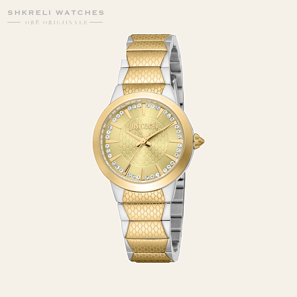 Just Cavalli Klasike për Femra — Bezhë — Just Cavalli | Shkreli Watches