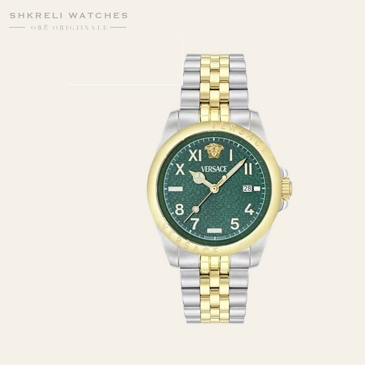 Versace Klasike për Meshkuj — Gri — Versace | Shkreli Watches