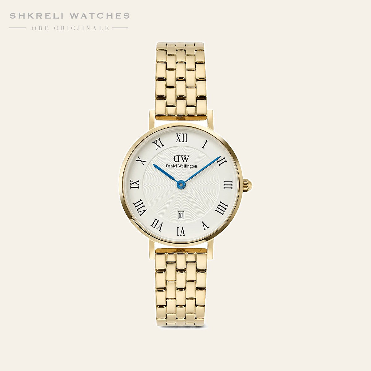 Daniel Wellington Petite Roman Numerals Date — pamja 3 | Shkreli Watches