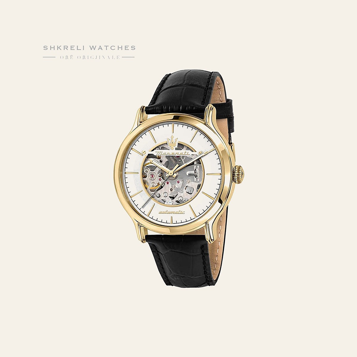 Maserati Klasike — Bezhë — Maserati | Shkreli Watches