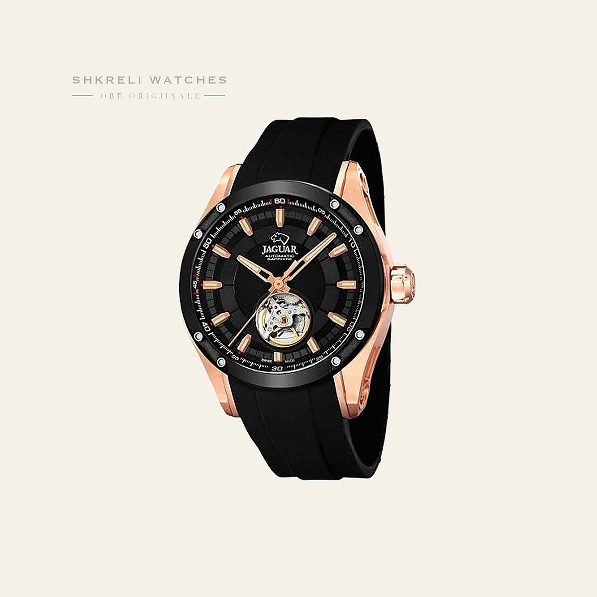 Jaguar Klasike — E zezë — Jaguar | Shkreli Watches