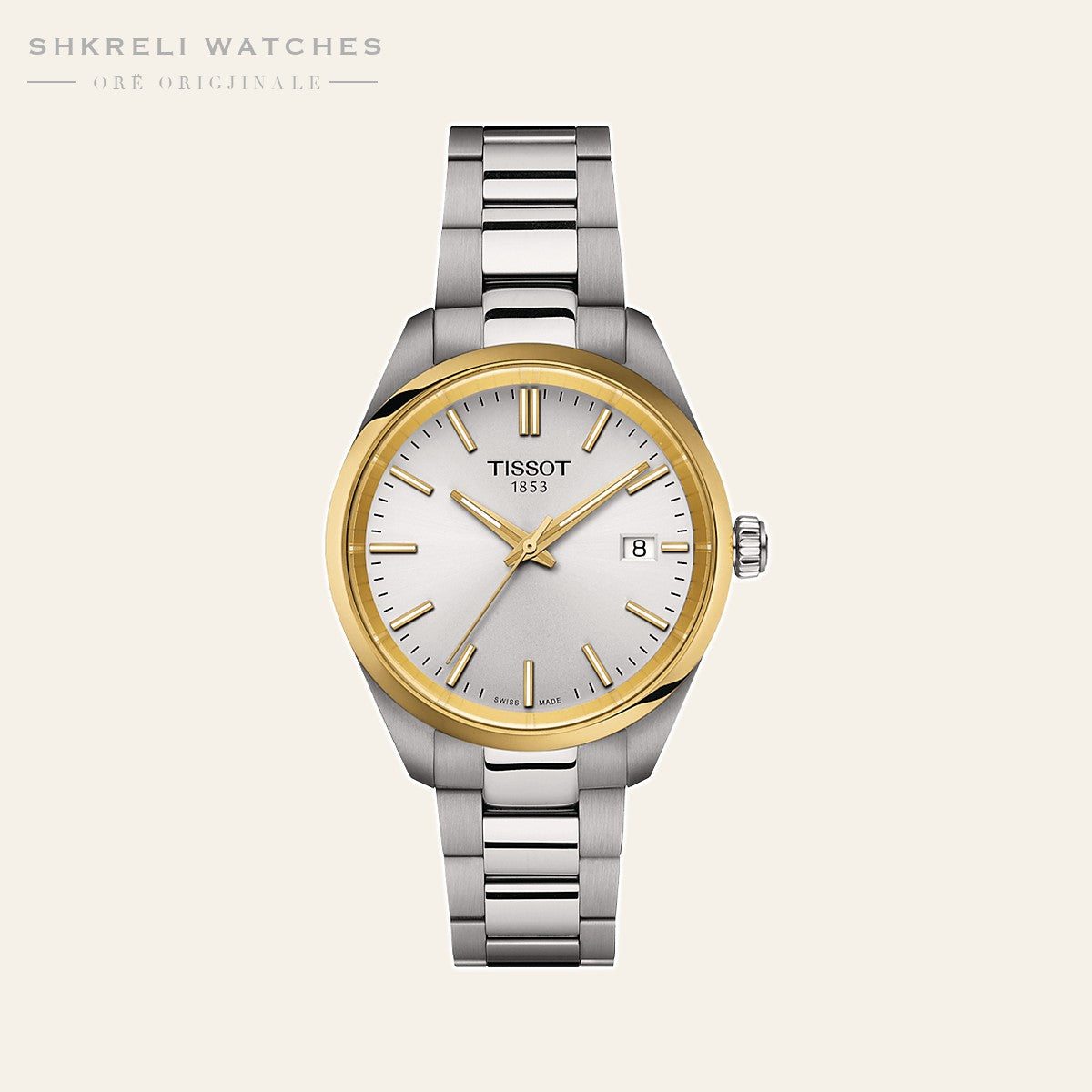Tissot Klasike — Bezhë — pamja 4 | Shkreli Watches