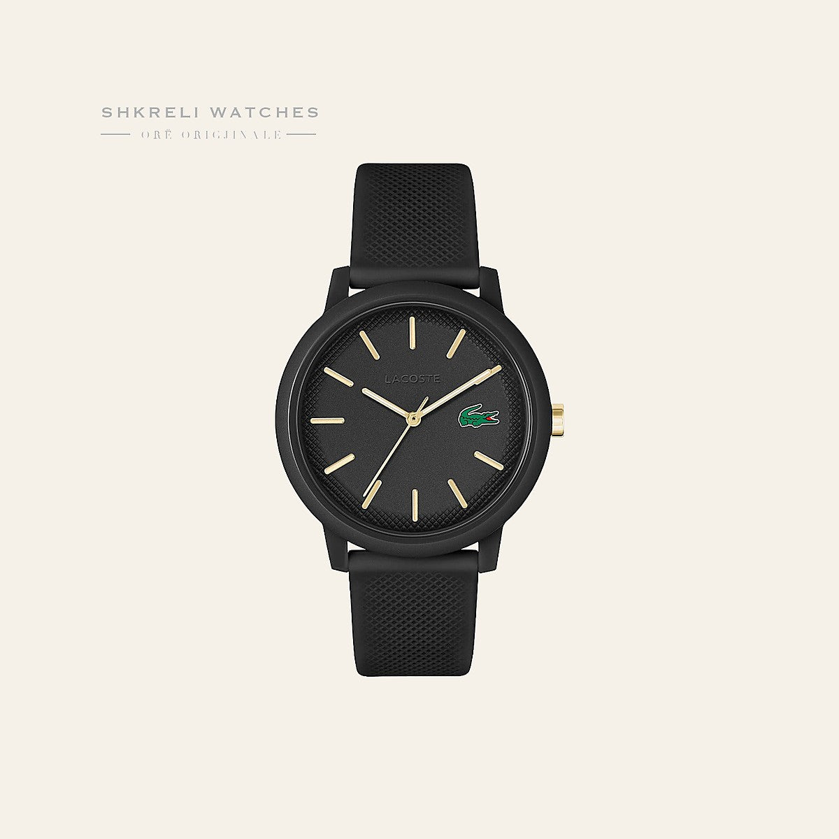 Lacoste Klasike për Meshkuj — Kafe e errët — Lacoste | Shkreli Watches