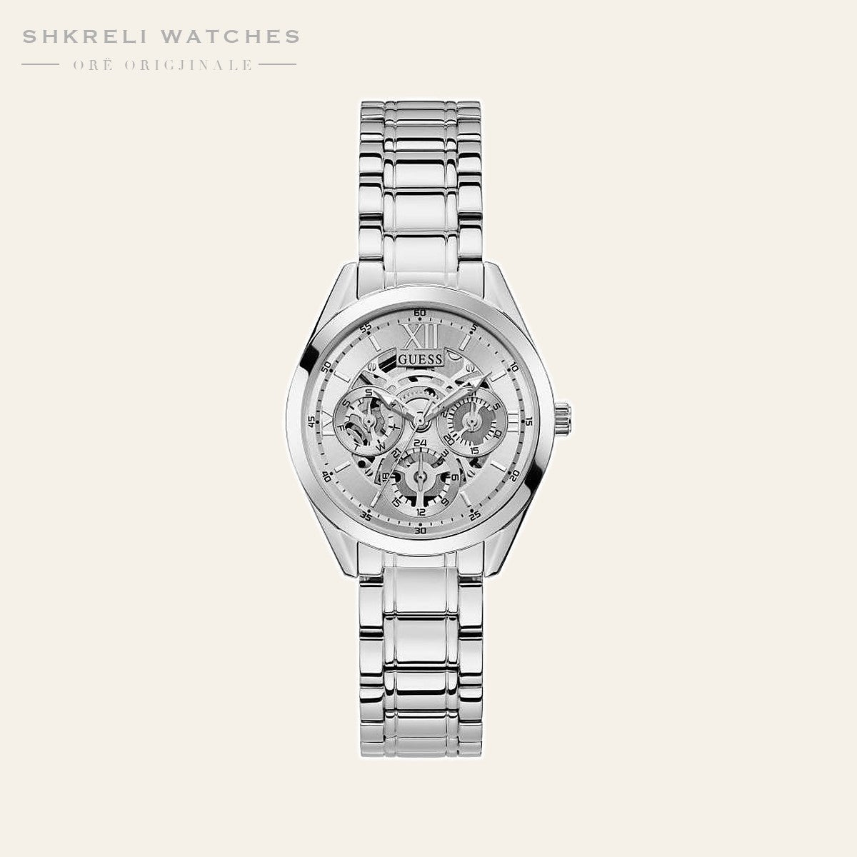 Guess Klasike — Argjendi — Guess | Shkreli Watches