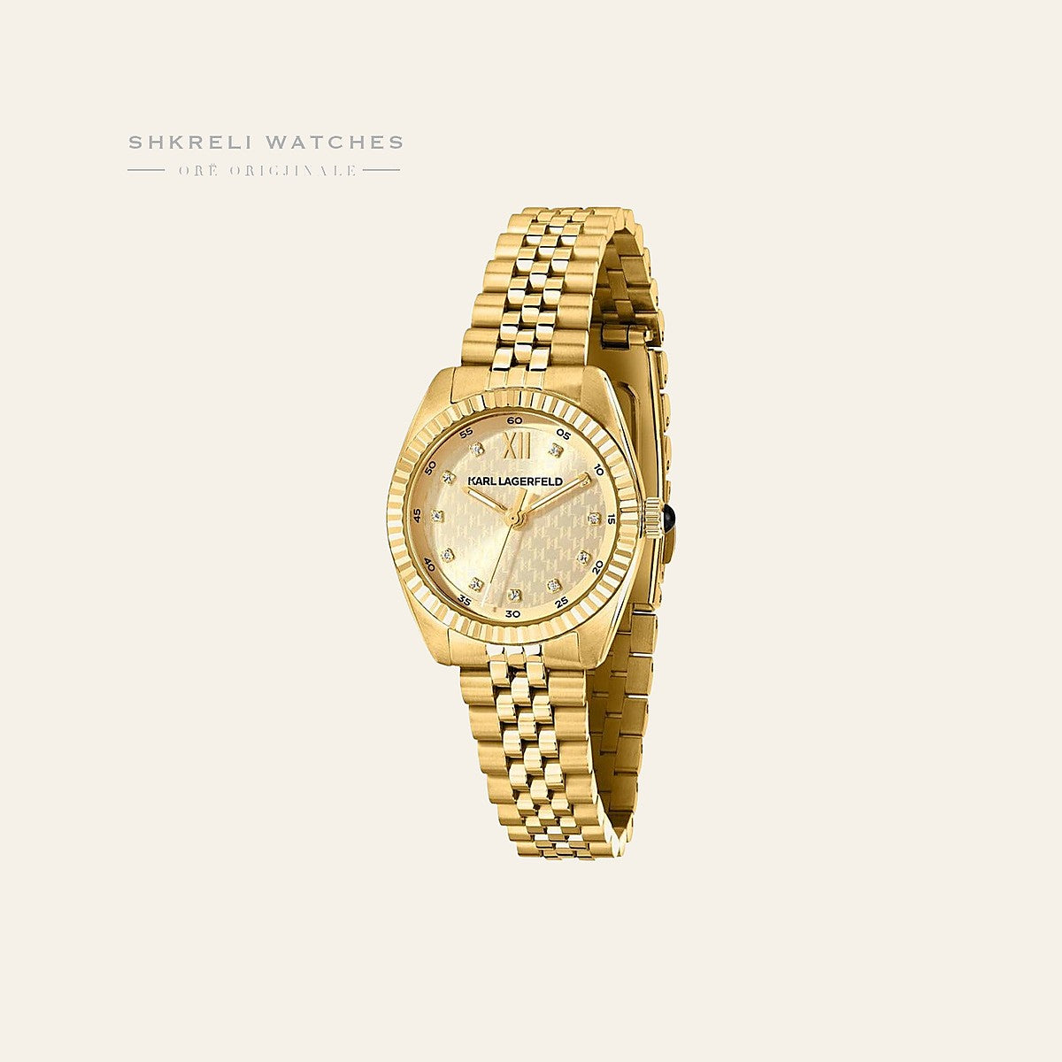 Karl Lagerfeld Klasike — Bezhë — Karl Lagerfeld | Shkreli Watches