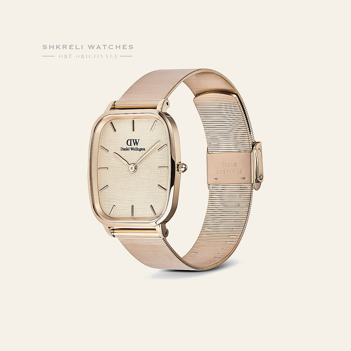 Daniel Wellington Marlon Wire Linen — pamja 3 | Shkreli Watches