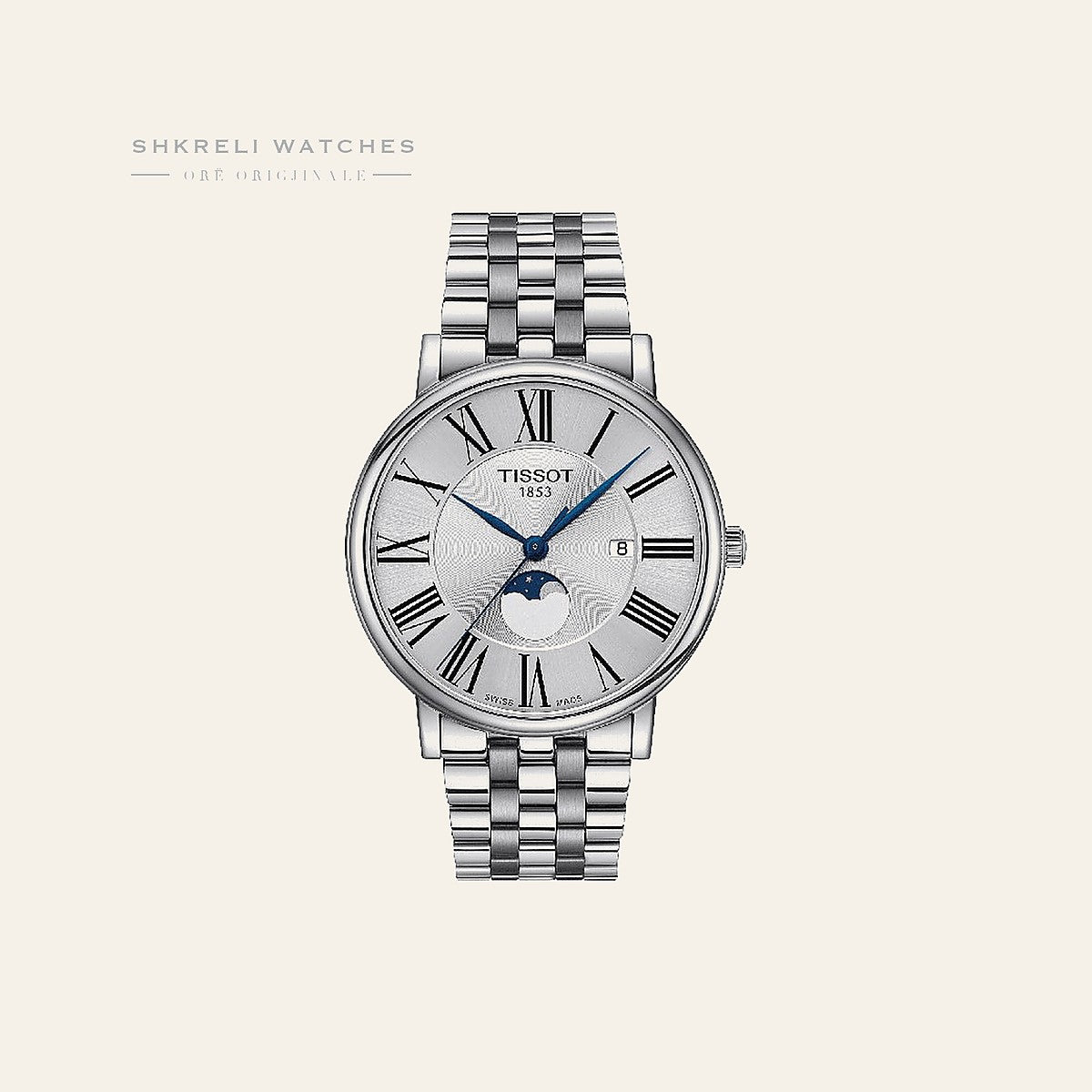 Tissot Carson Premium Gent Moonphase — Tissot | Shkreli Watches