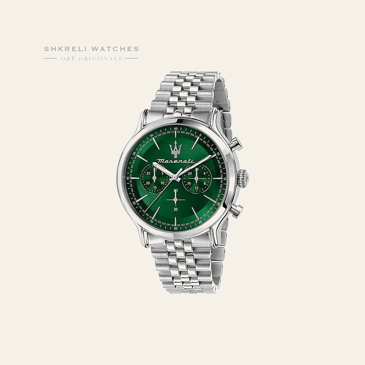 Maserati Klasike për Meshkuj — Jeshile — Maserati | Shkreli Watches