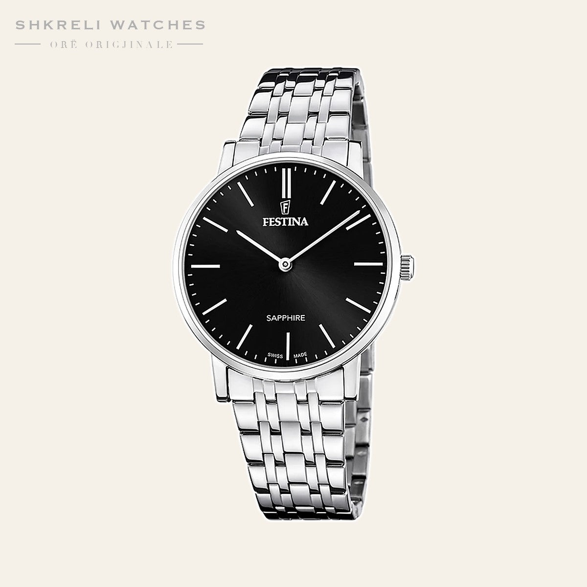 Festina Swiss Made Acero Classic — Festina Swiss Made | Shkreli Watches