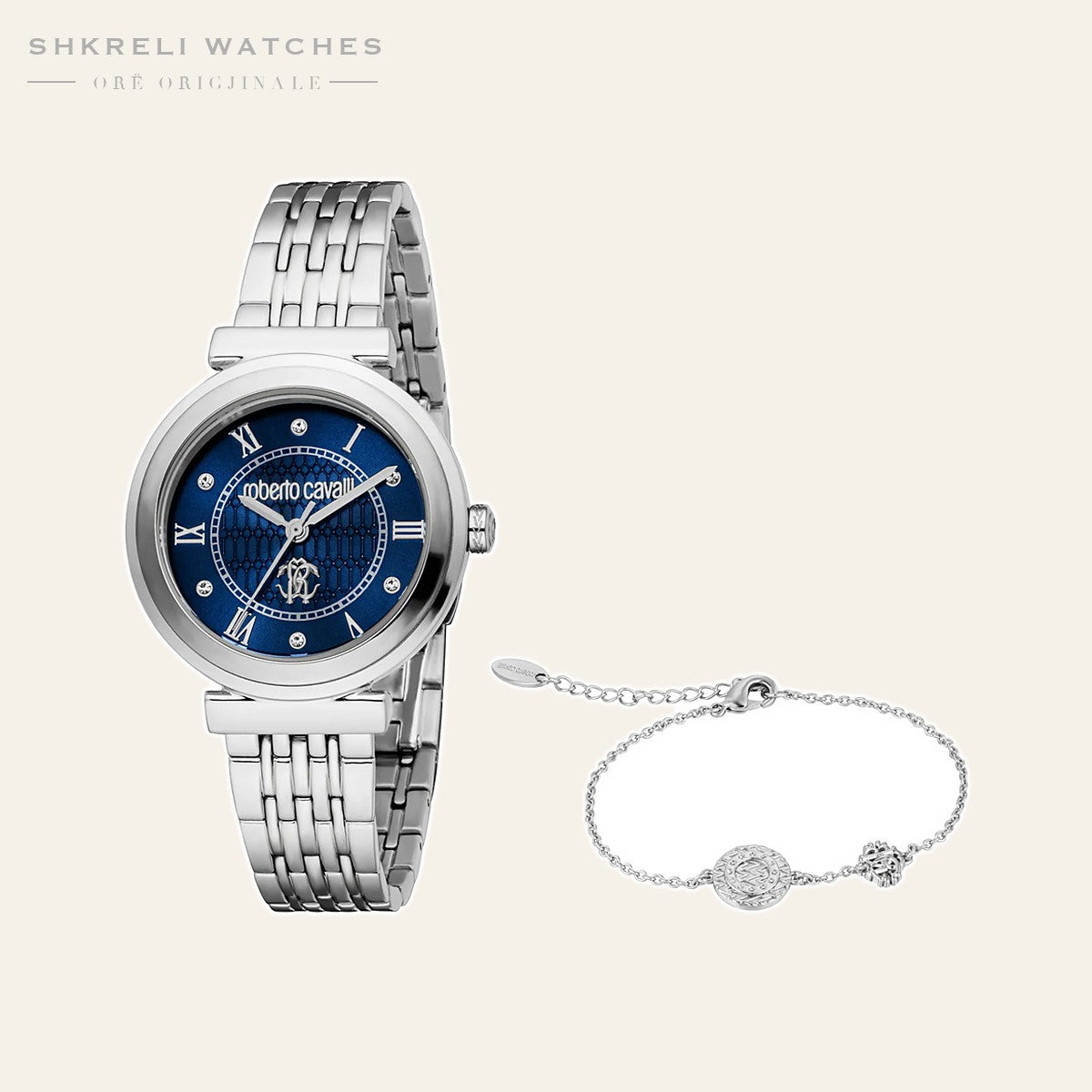 Roberto Cavalli Klasike për Femra — Gri — Roberto Cavalli | Shkreli Watches