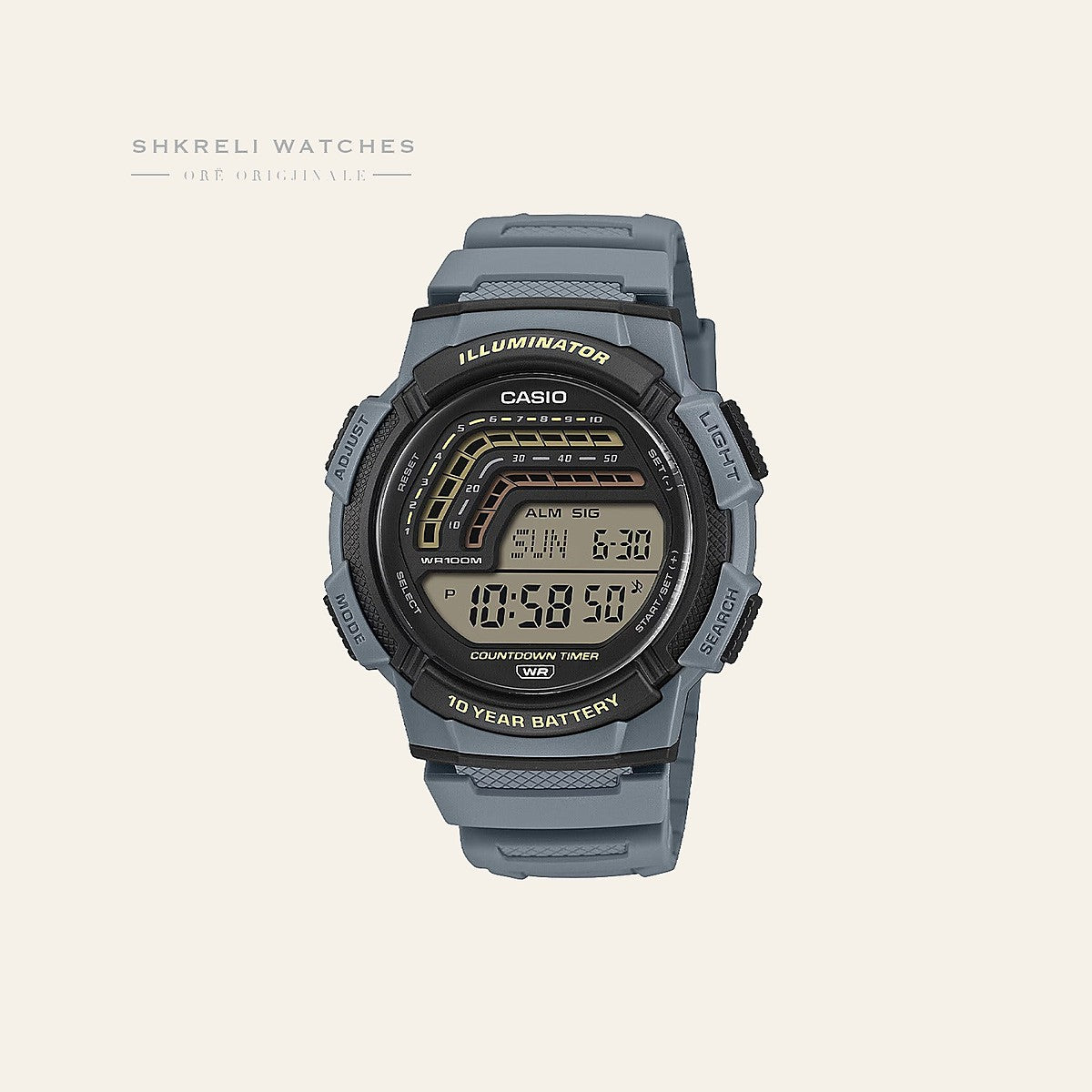 Casio WS-1800 — pamja 2 | Shkreli Watches