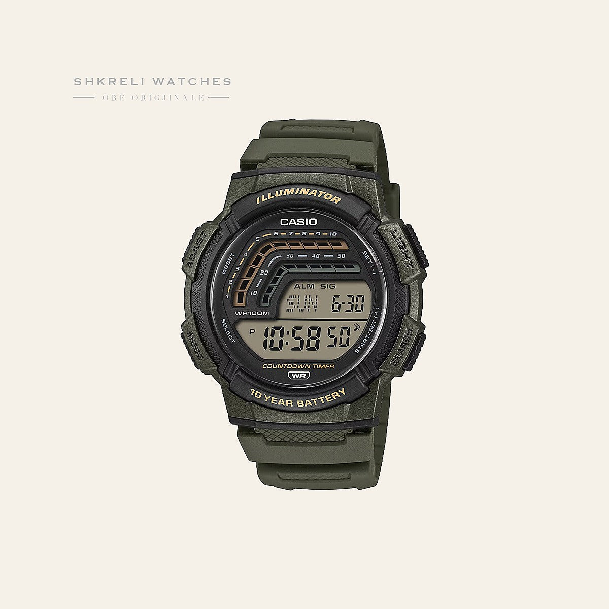 Casio WS-1800 — pamja 3 | Shkreli Watches
