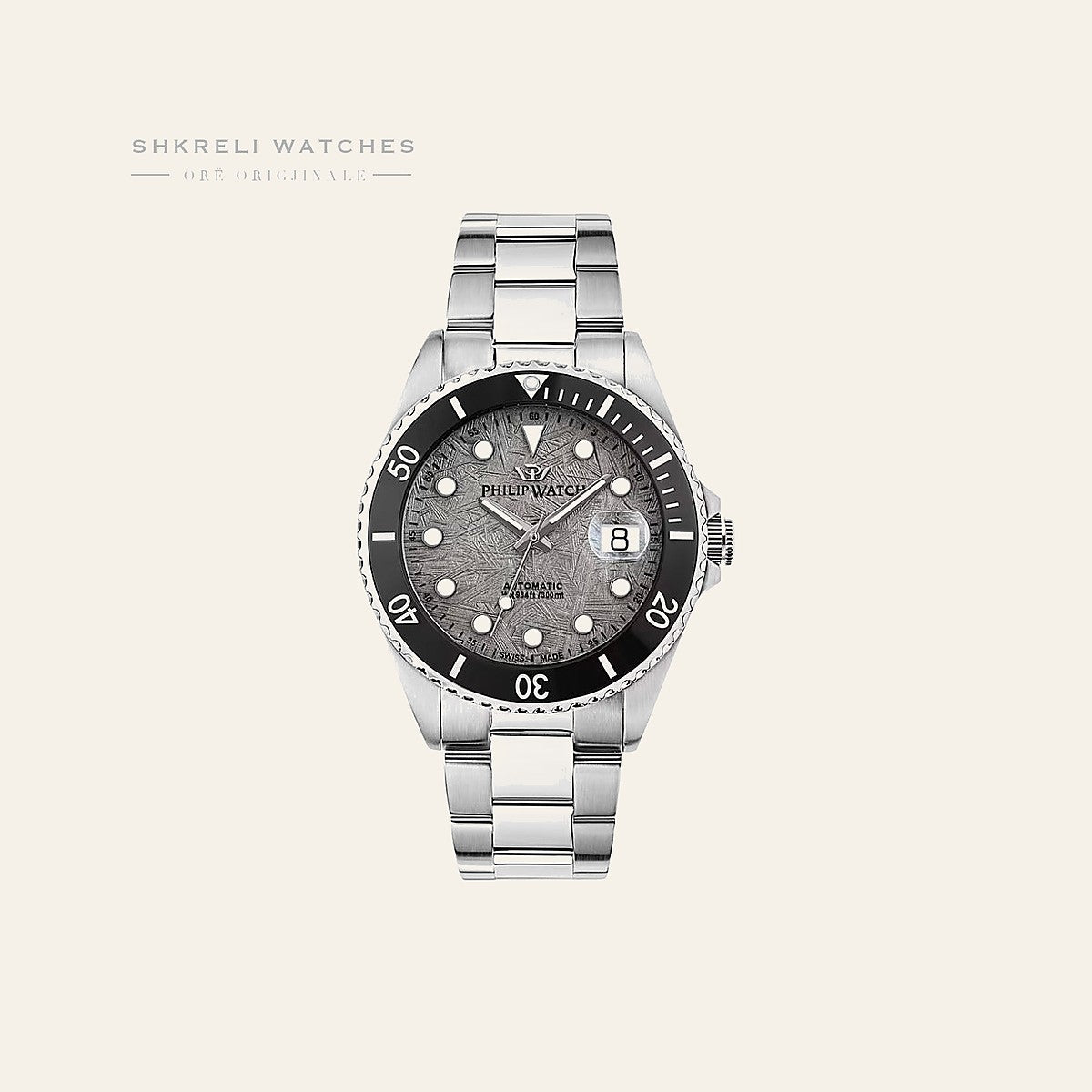 Philip Watch Klasike për Meshkuj — Gri — Philip Watch | Shkreli Watches