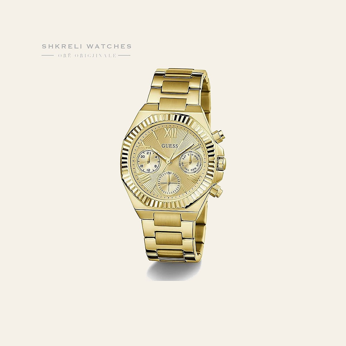 Guess Equality Women Gold Dial — Guess | Shkreli Watches