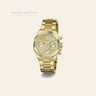 Guess Equality Women Gold Dial