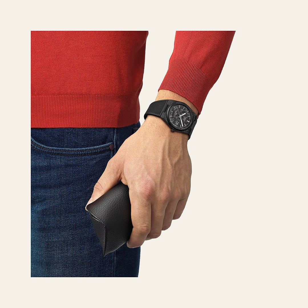 Tissot PRX Carbon Case