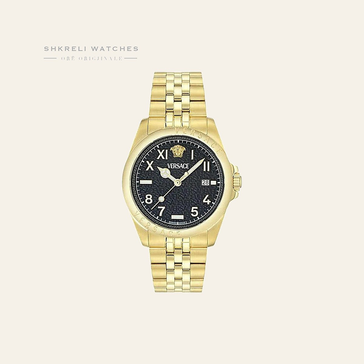 Versace Klasike për Meshkuj — Gri — Versace | Shkreli Watches
