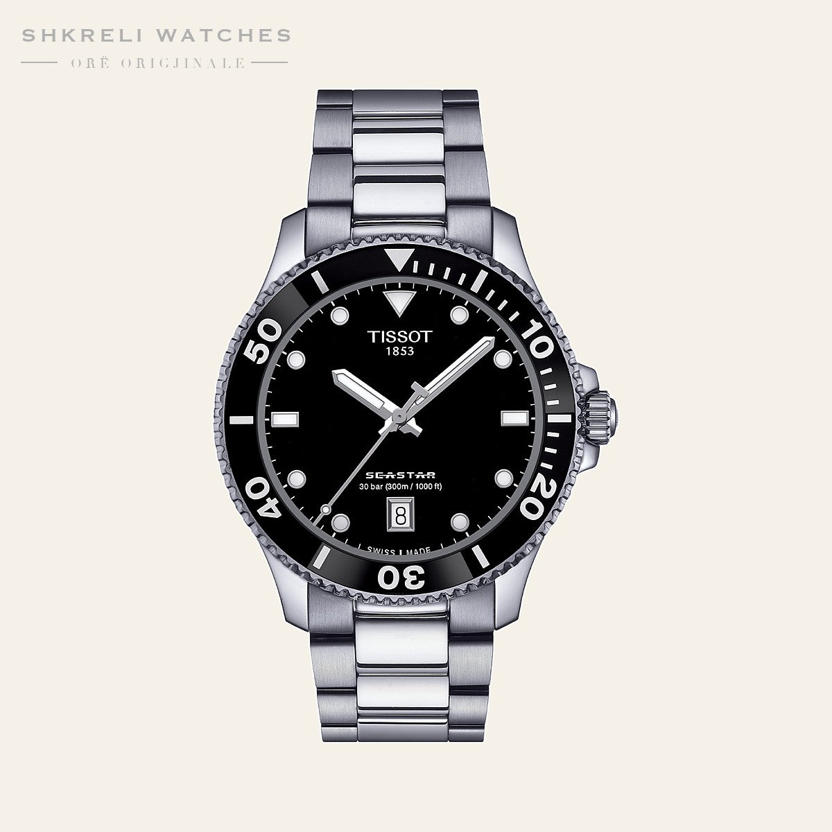 Tissot Seastar 40mm — pamja 2 | Shkreli Watches