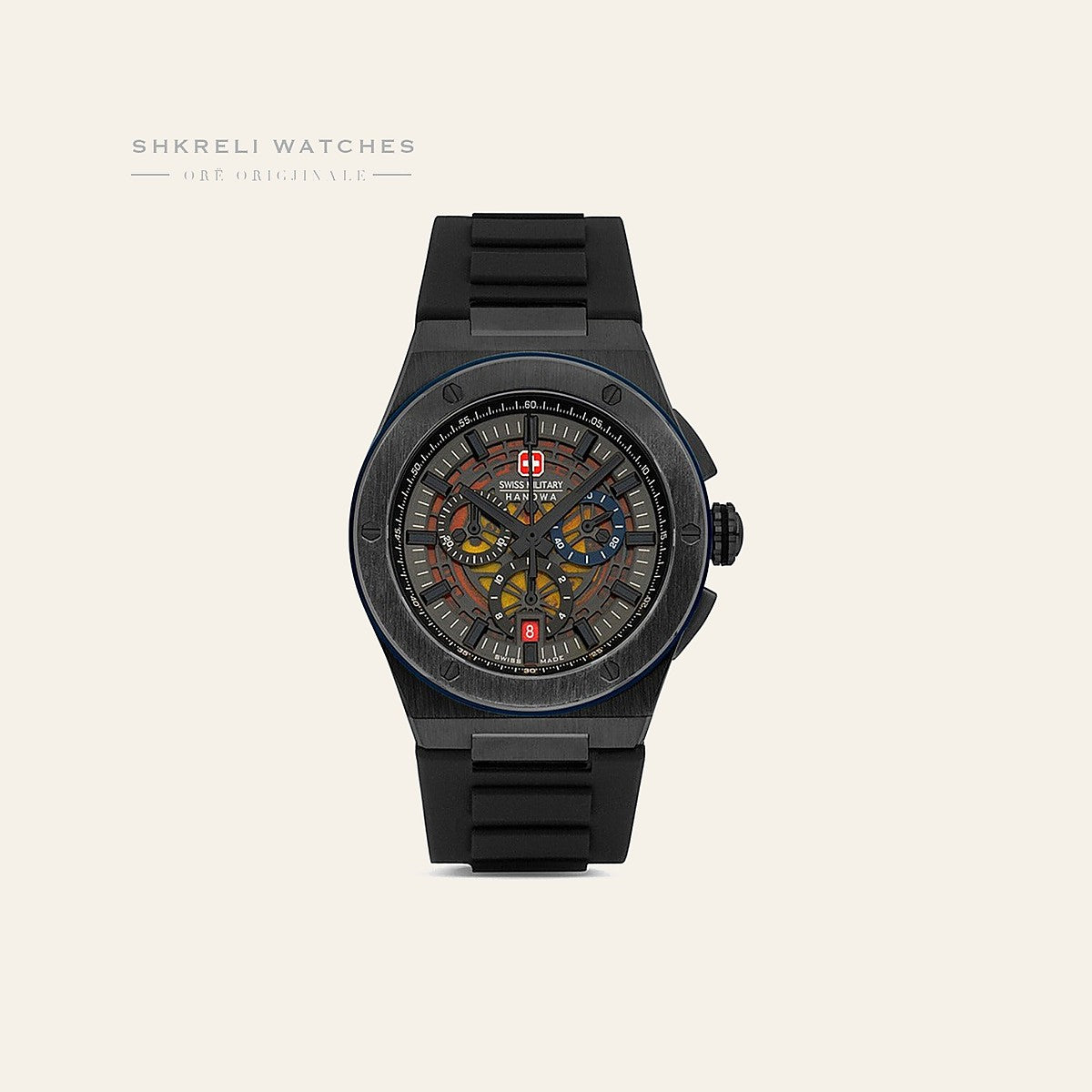 Swiss Military Hanowa Klasike — Kafe e errët — Swiss Military Hanowa | Shkreli Watches