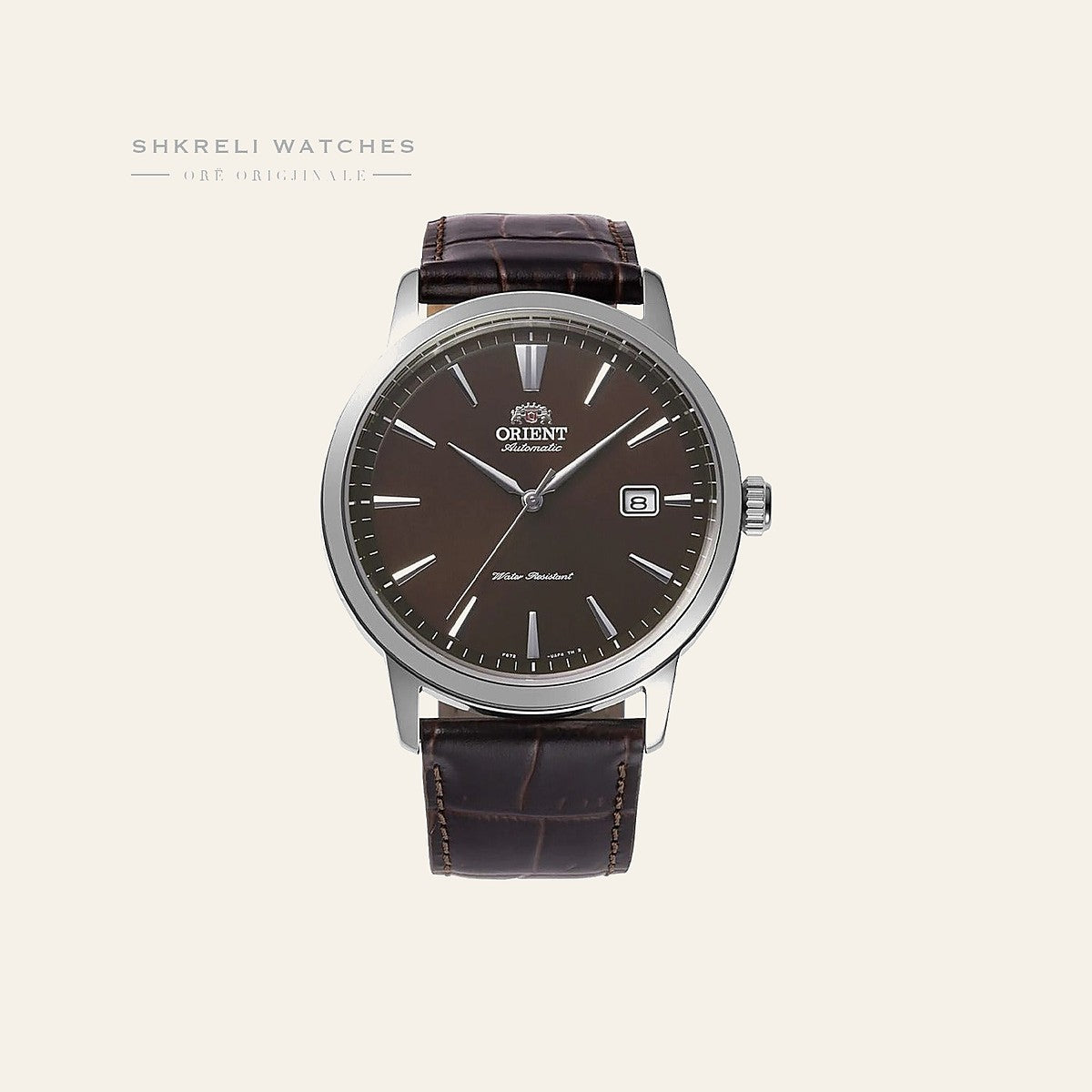Orient Klasike për Meshkuj — Kafe e errët — Orient | Shkreli Watches