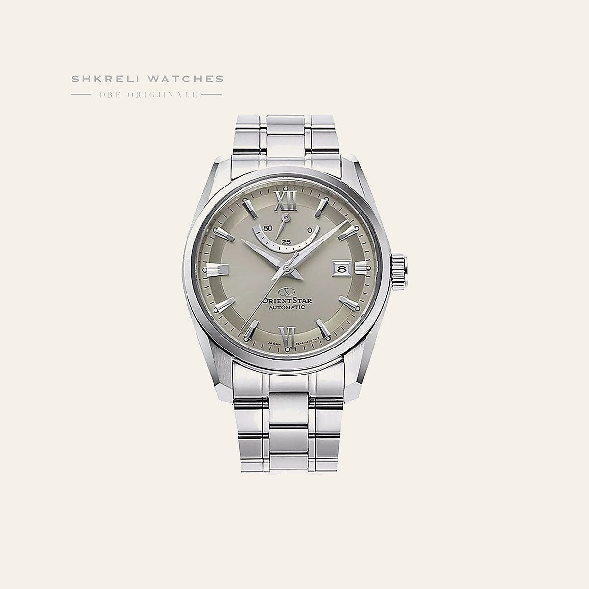 Orient Star Klasike për Meshkuj — Gri — Orient Star | Shkreli Watches