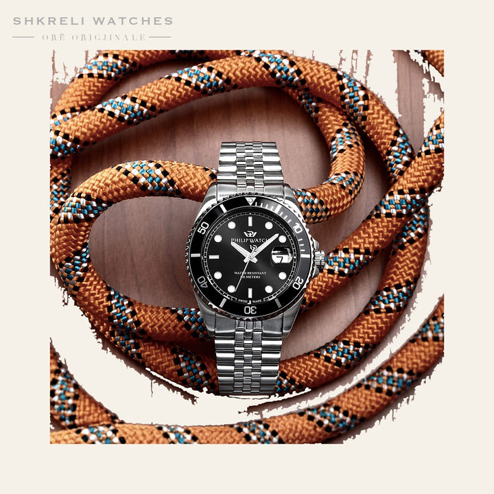 Philip Watch Klassik — Dunkelbraun