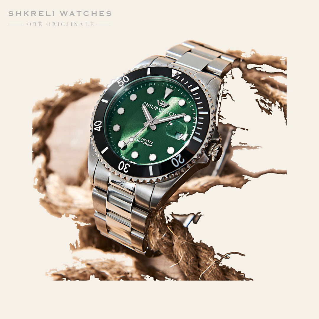 Philip Watch Classic for Men — Green