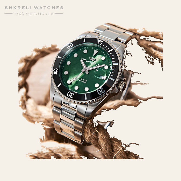 Philip Watch Classic for Men — Green